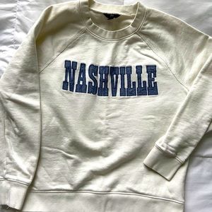 J. Crew “Nashville” sweatshirt